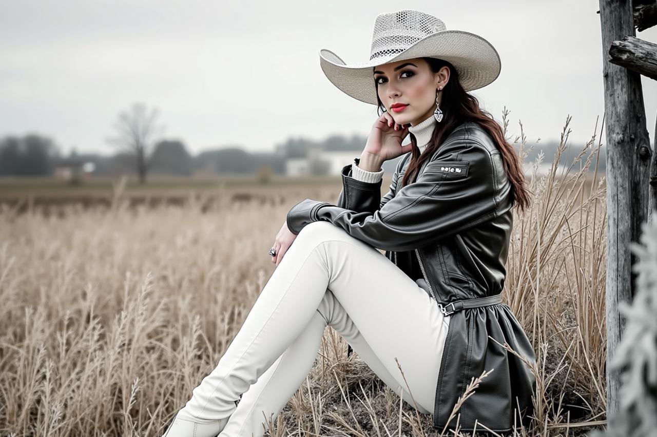 black cowgirl outfit ideas 0016