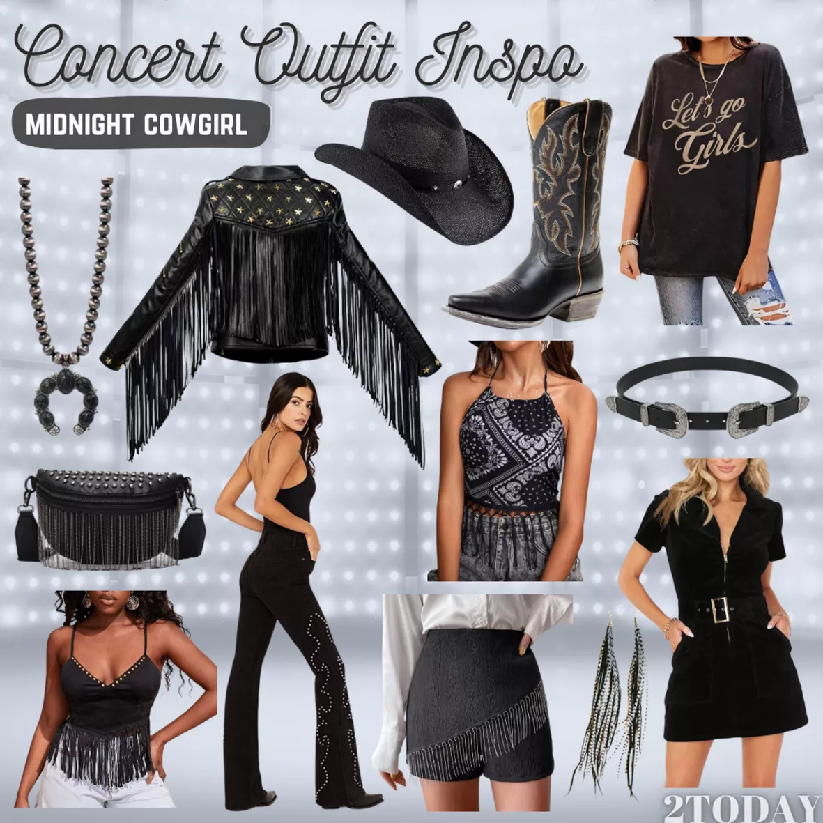 black cowgirl outfit ideas 0046