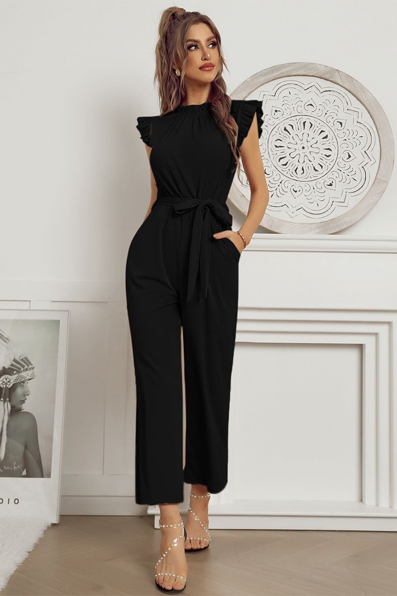 black jumpsuit outfit ideas 0025