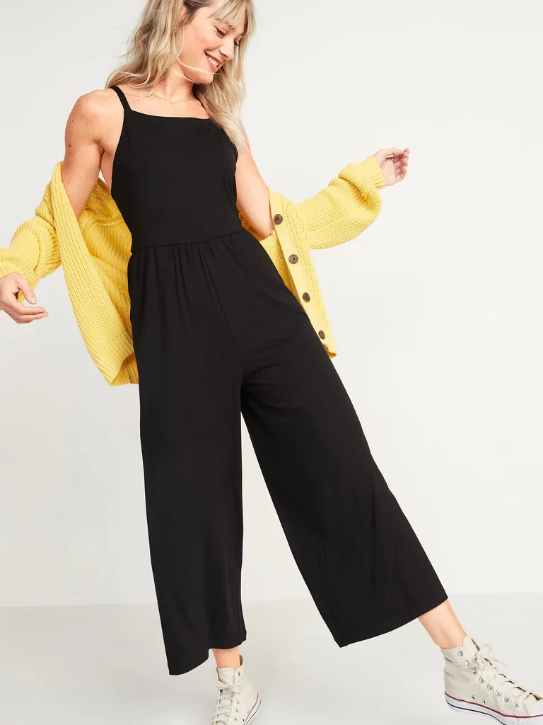 black jumpsuit outfit ideas 0032