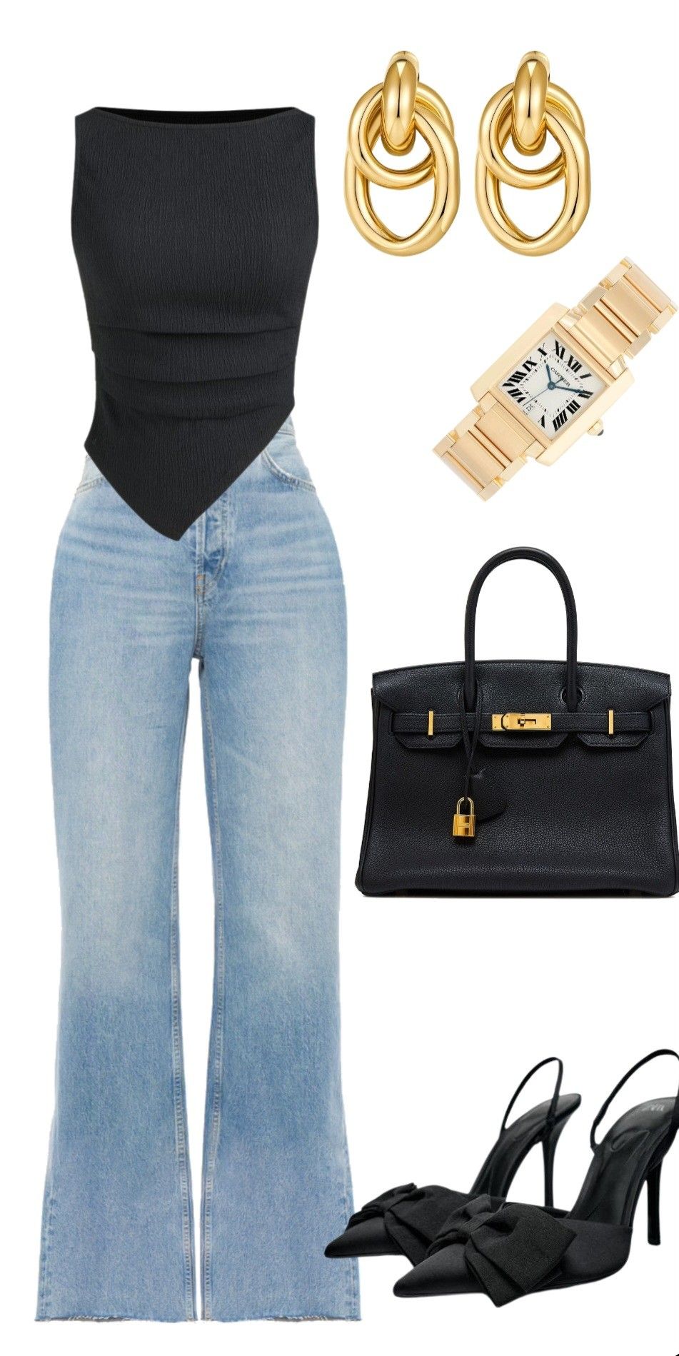 black jumpsuit outfit ideas 0050