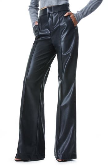 black leather pants outfit ideas 0097