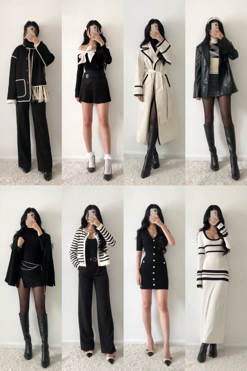 black long boots outfit ideas 0019