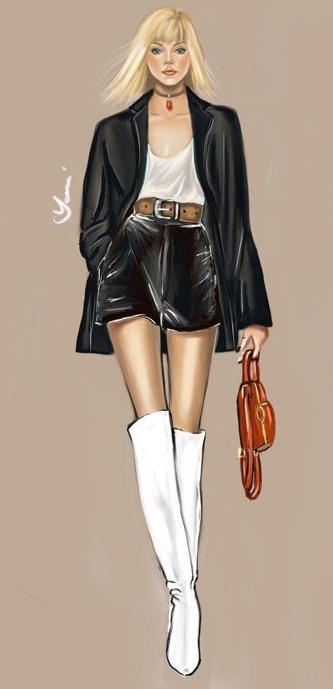 black long boots outfit ideas 0059