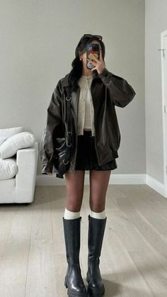 black long boots outfit ideas 0079