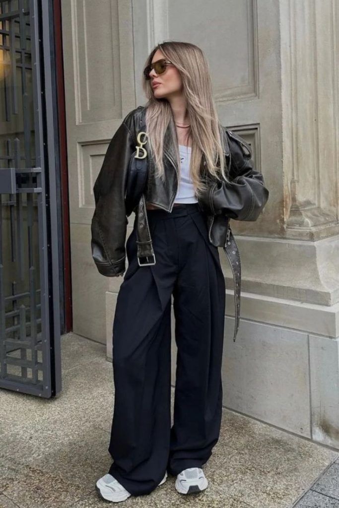 black pants outfit ideas 0033