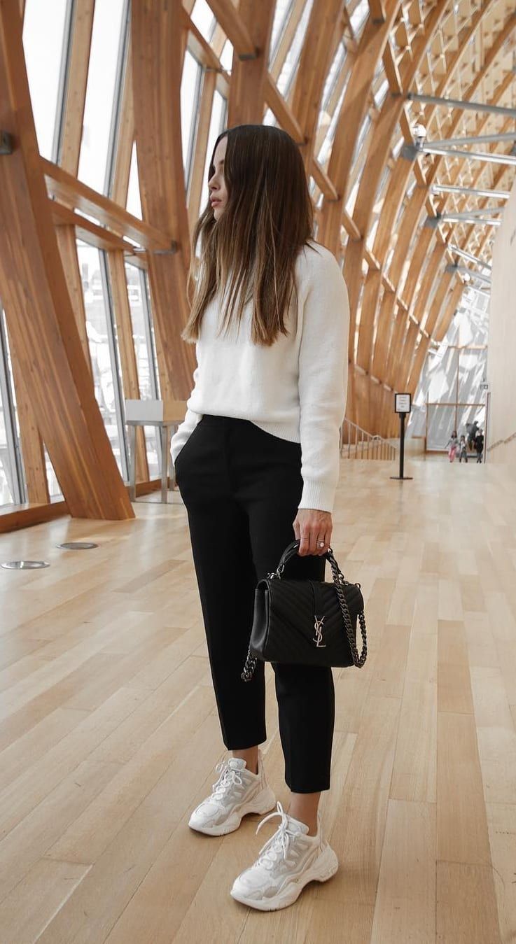 black pants outfit ideas 0044