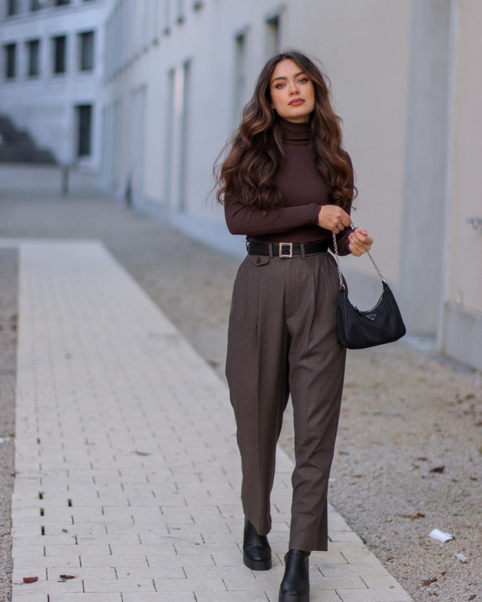 black pants outfit ideas 0058