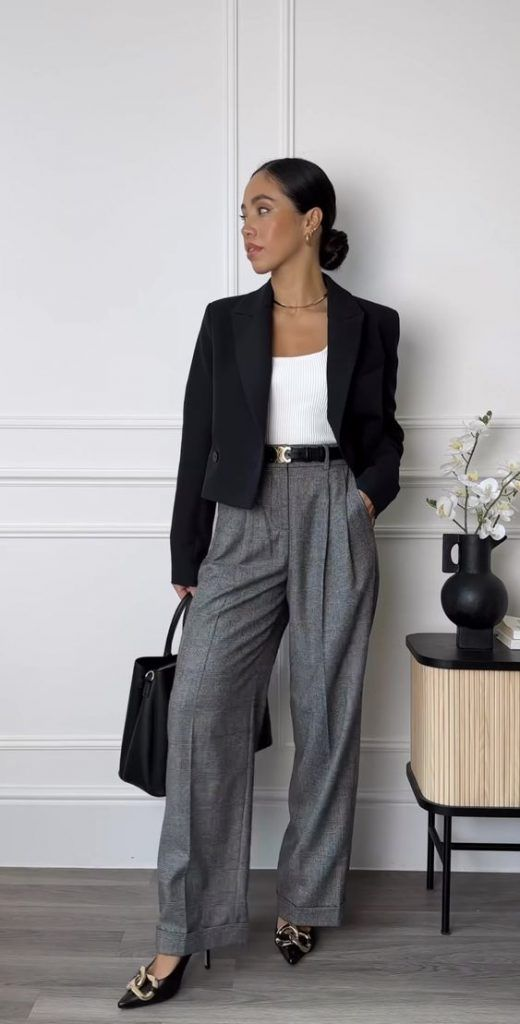 black pants outfit ideas 0077