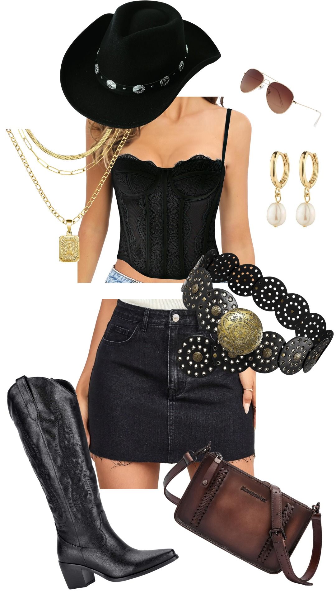 black rodeo outfit ideas 0072