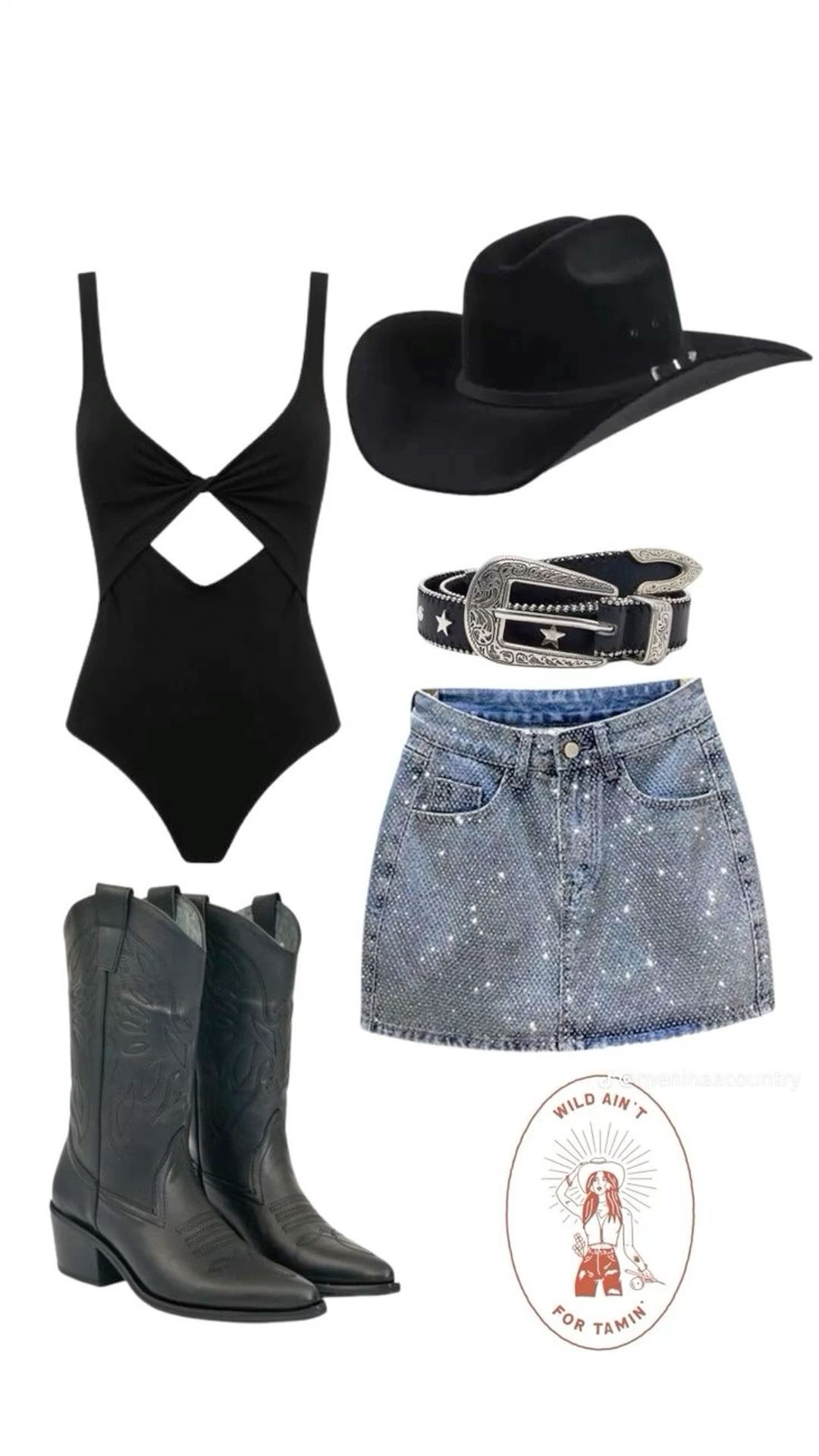 black rodeo outfit ideas 0094