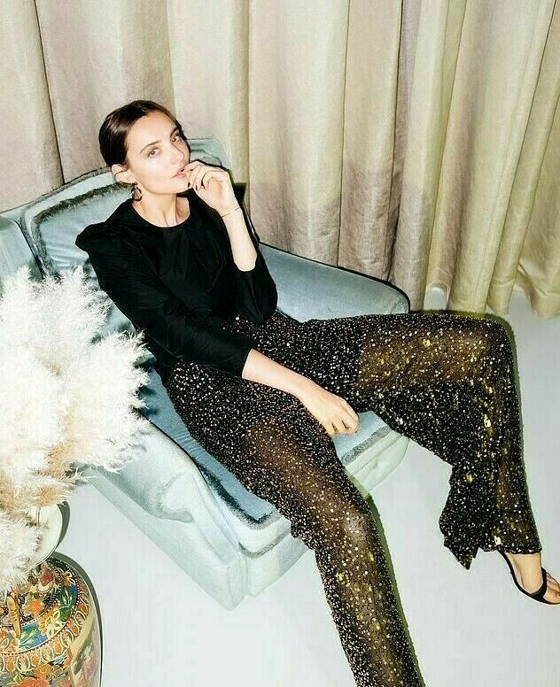 black sequin pants outfit ideas 0018