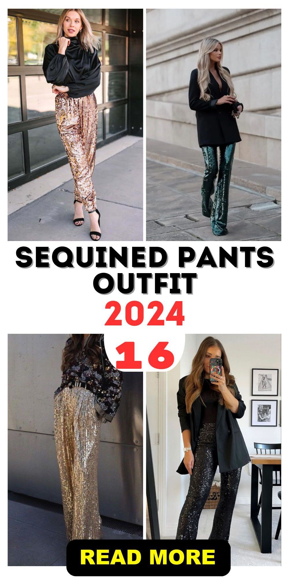 black sequin pants outfit ideas 0031