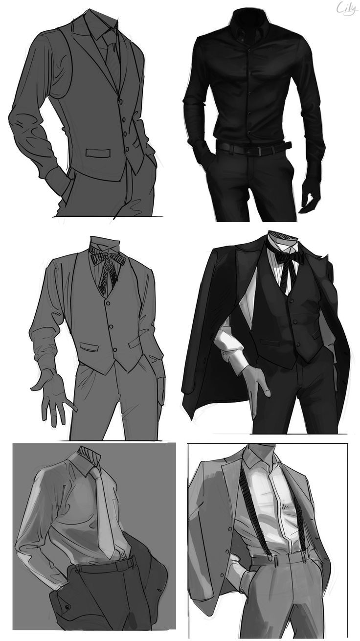 black suit outfit ideas 0095