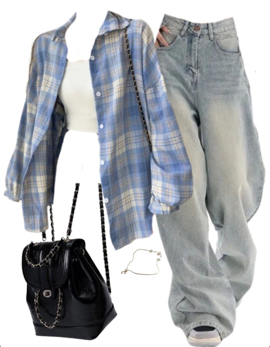 blue jeans outfit ideas 0058