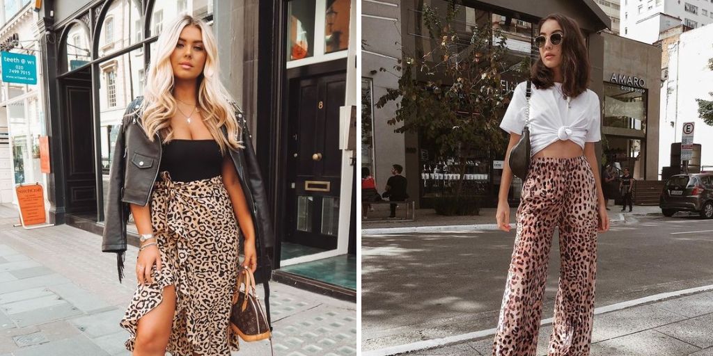 bold animal print outfit ideas for night out