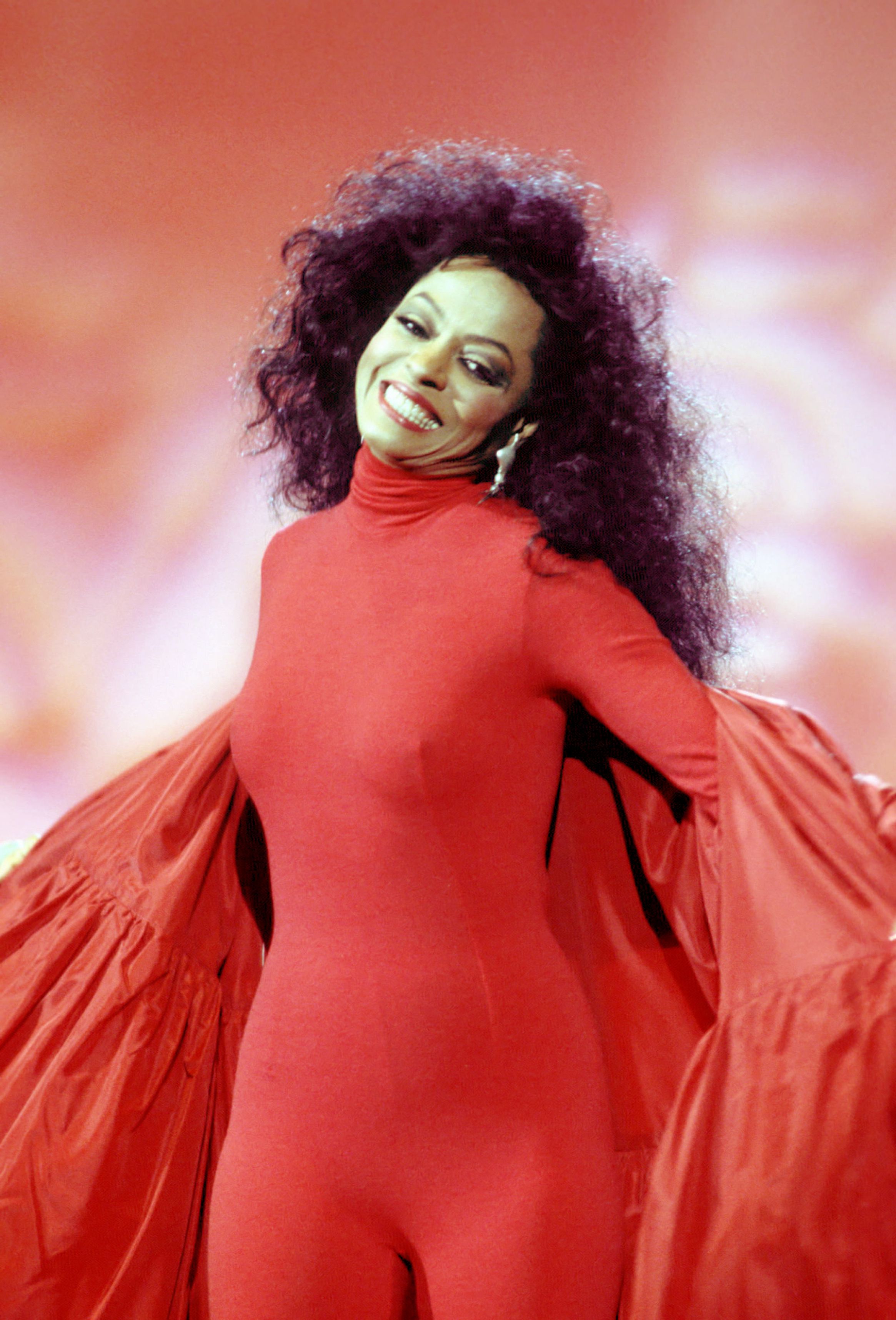 bold colors in Diana Ross outfits