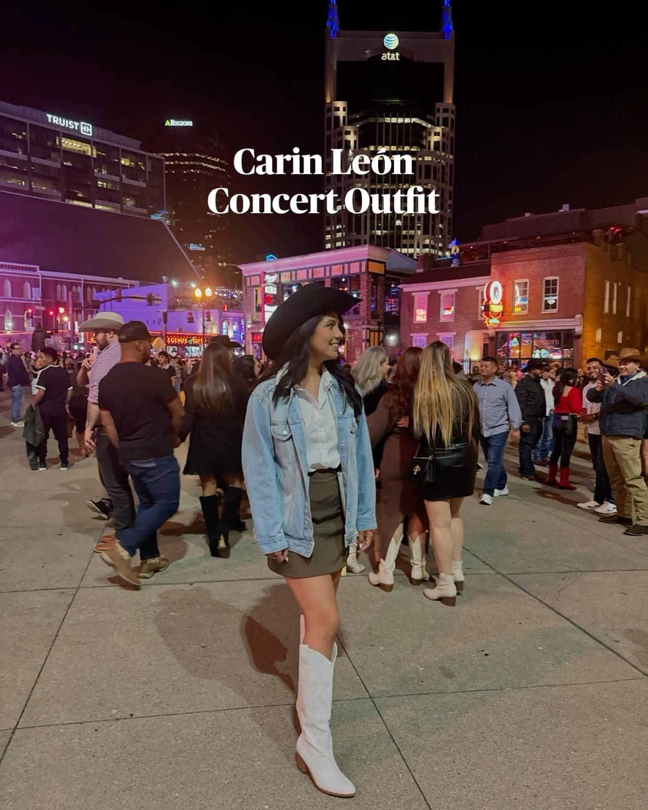 bold fashion choices for Carin Leon concert outfits