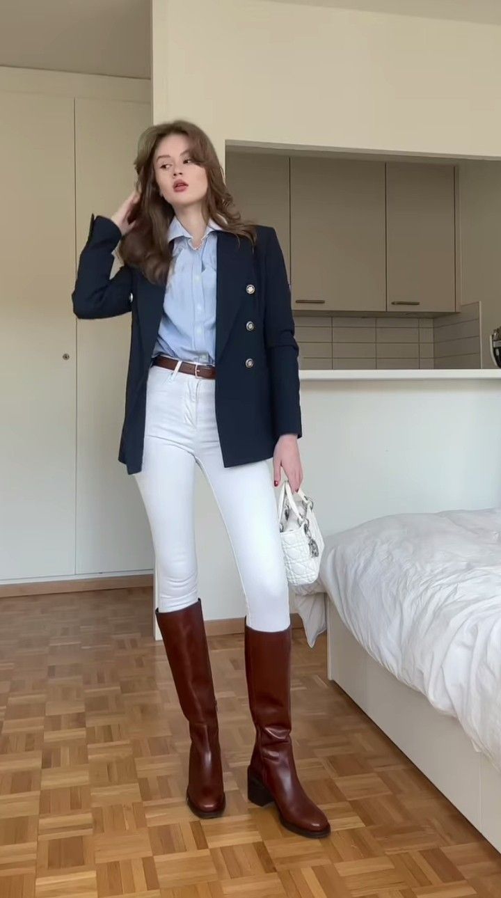 brown boots outfit ideas 0039