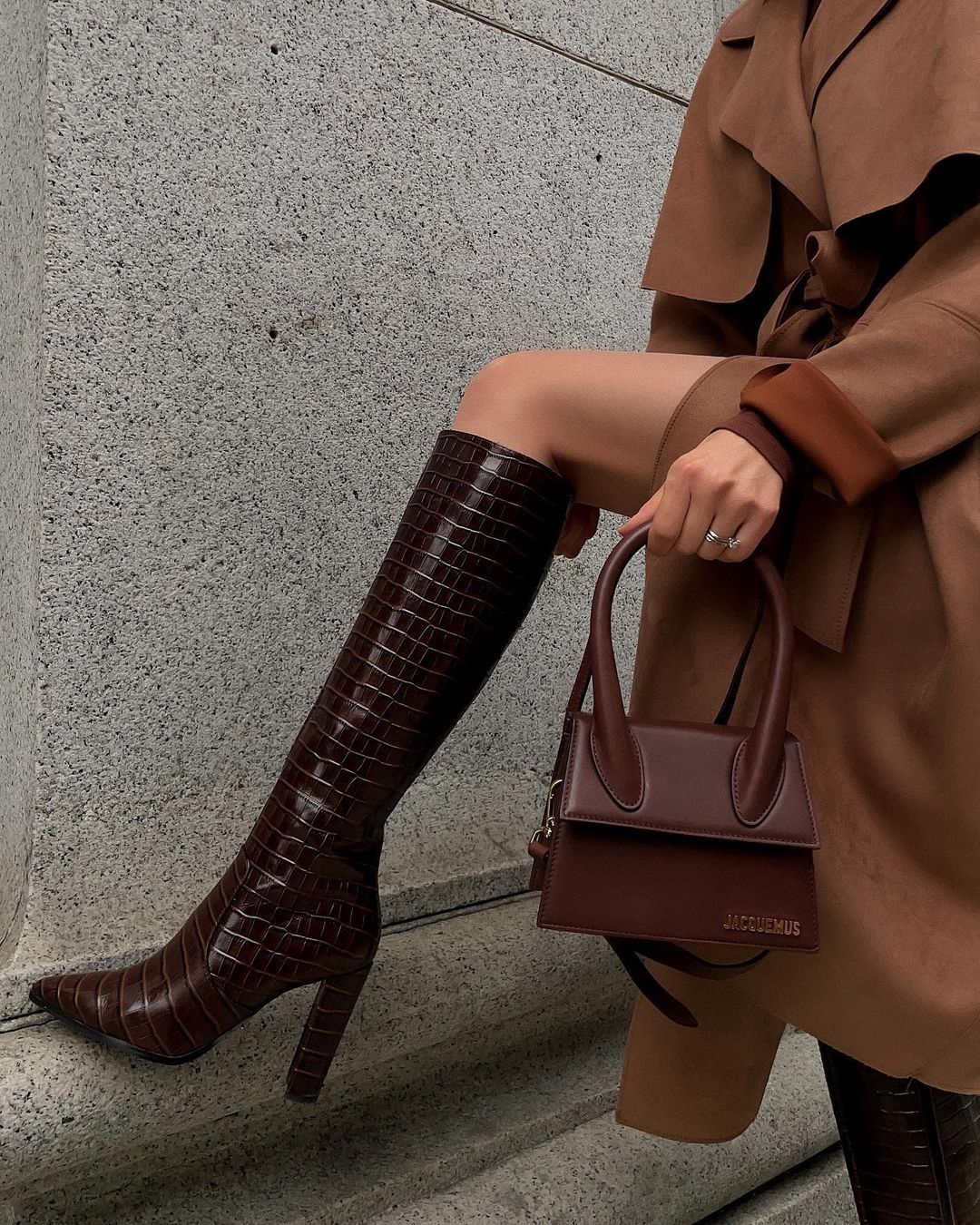 brown boots outfit ideas 0048