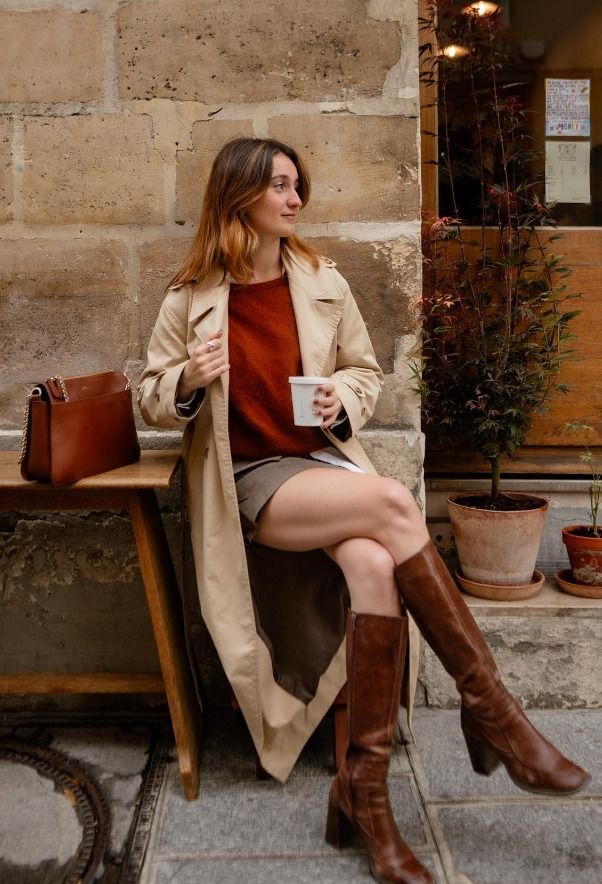 brown boots outfit ideas 0061