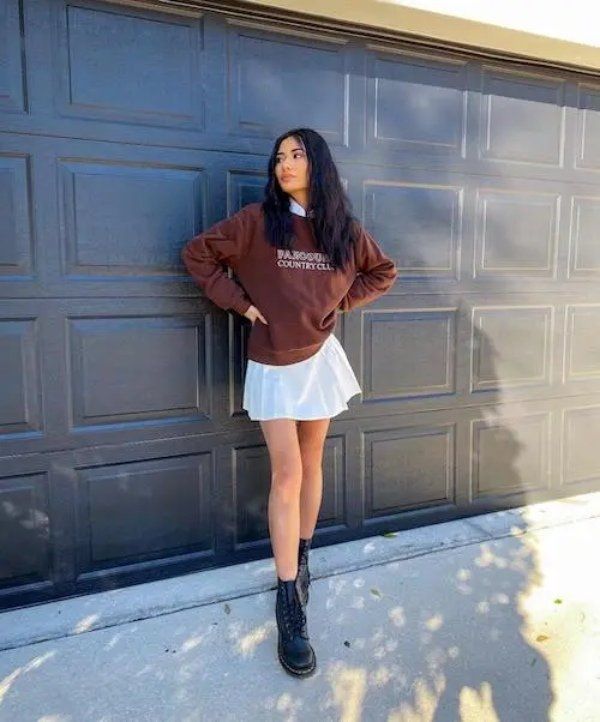 brown boots outfit ideas 0063