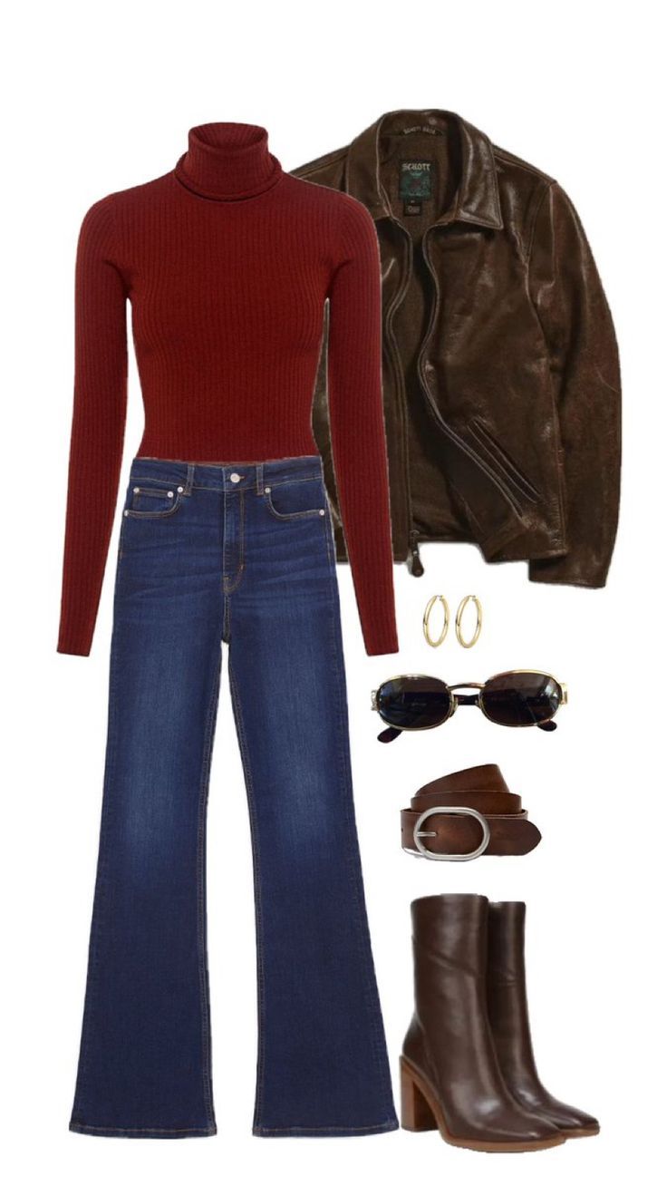 brown boots outfit ideas 0077