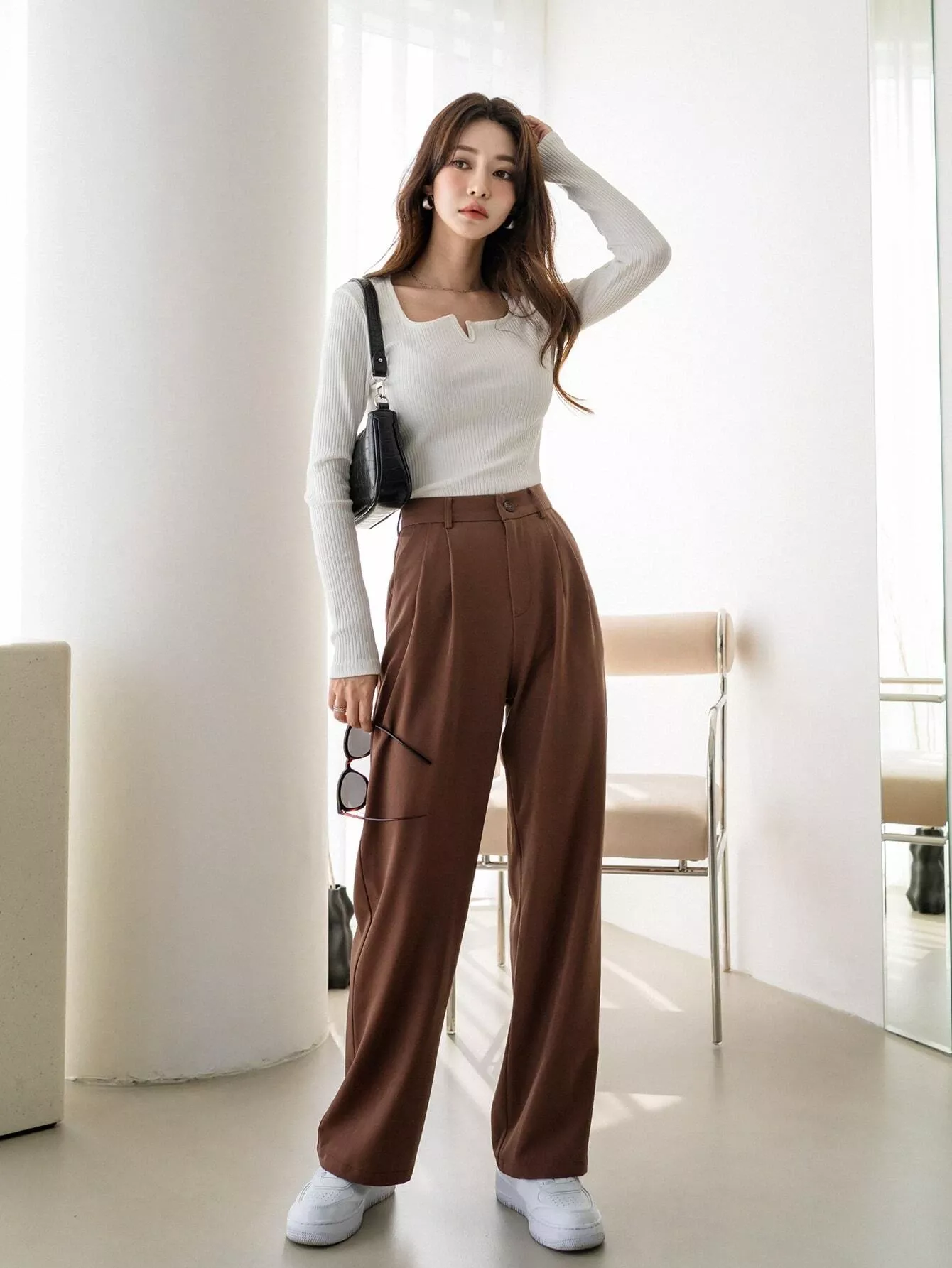 brown cargo pants outfit ideas 0034