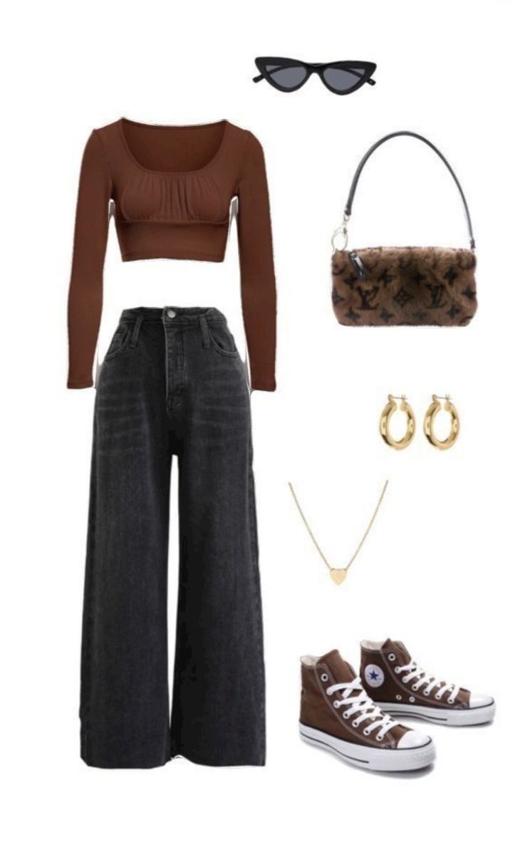 brown cargo pants outfit ideas 0053