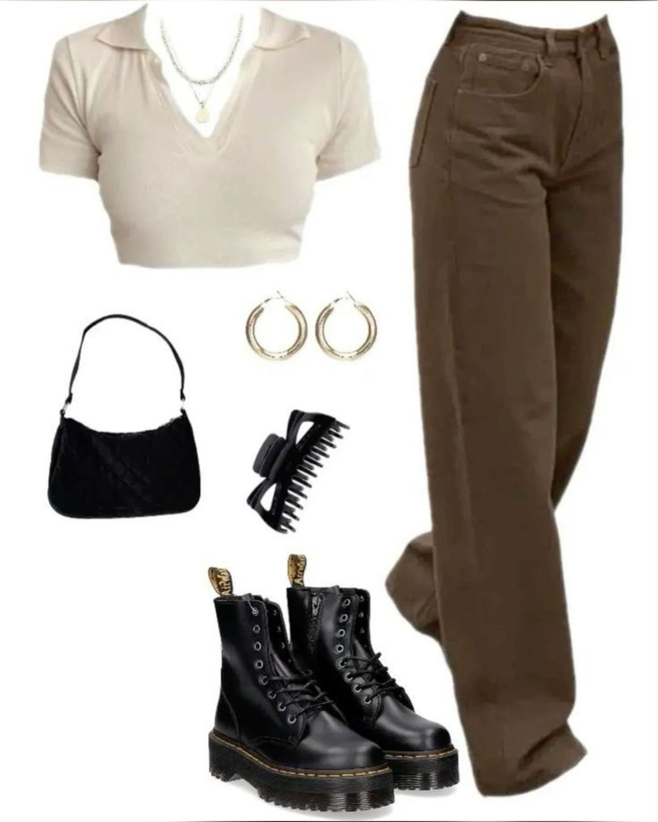 brown cargo pants outfit ideas 0095