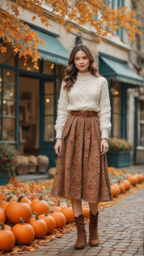 brown dress outfit ideas 0022