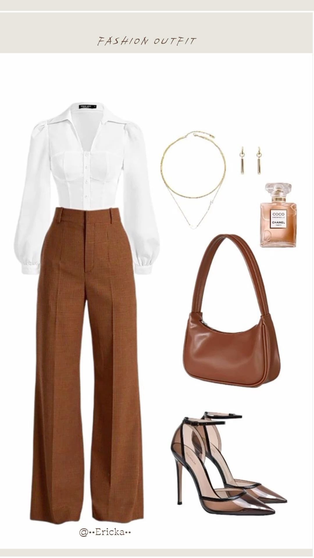 brown dress outfit ideas 0035