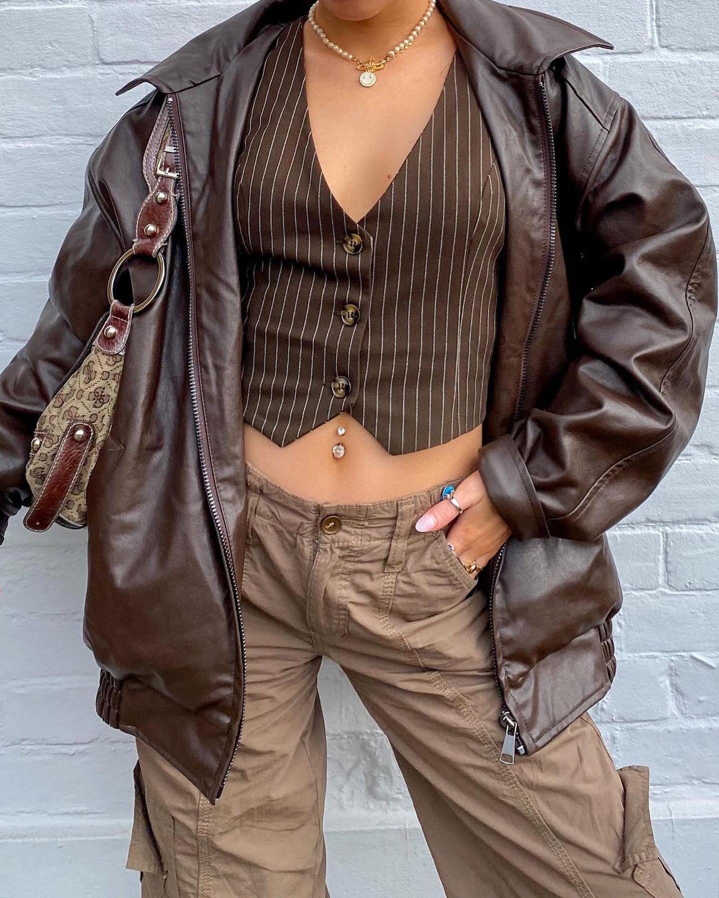 brown jacket outfit ideas 0062