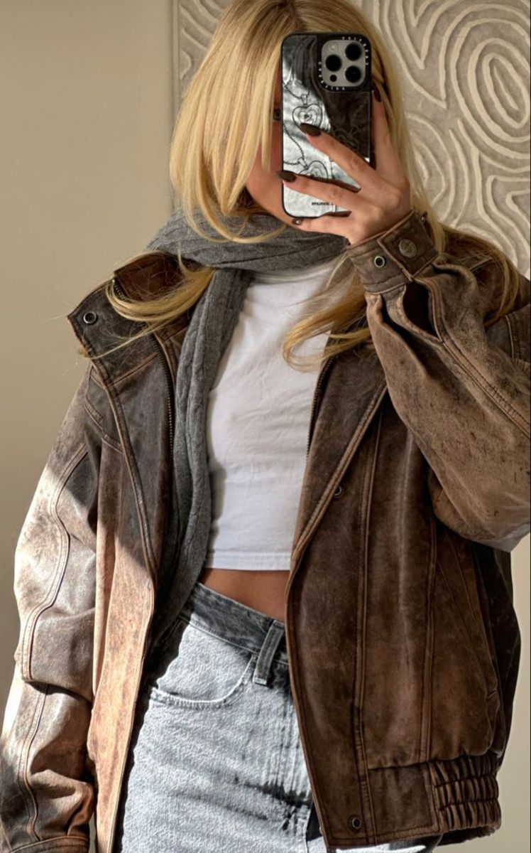 brown jacket outfit ideas 0090