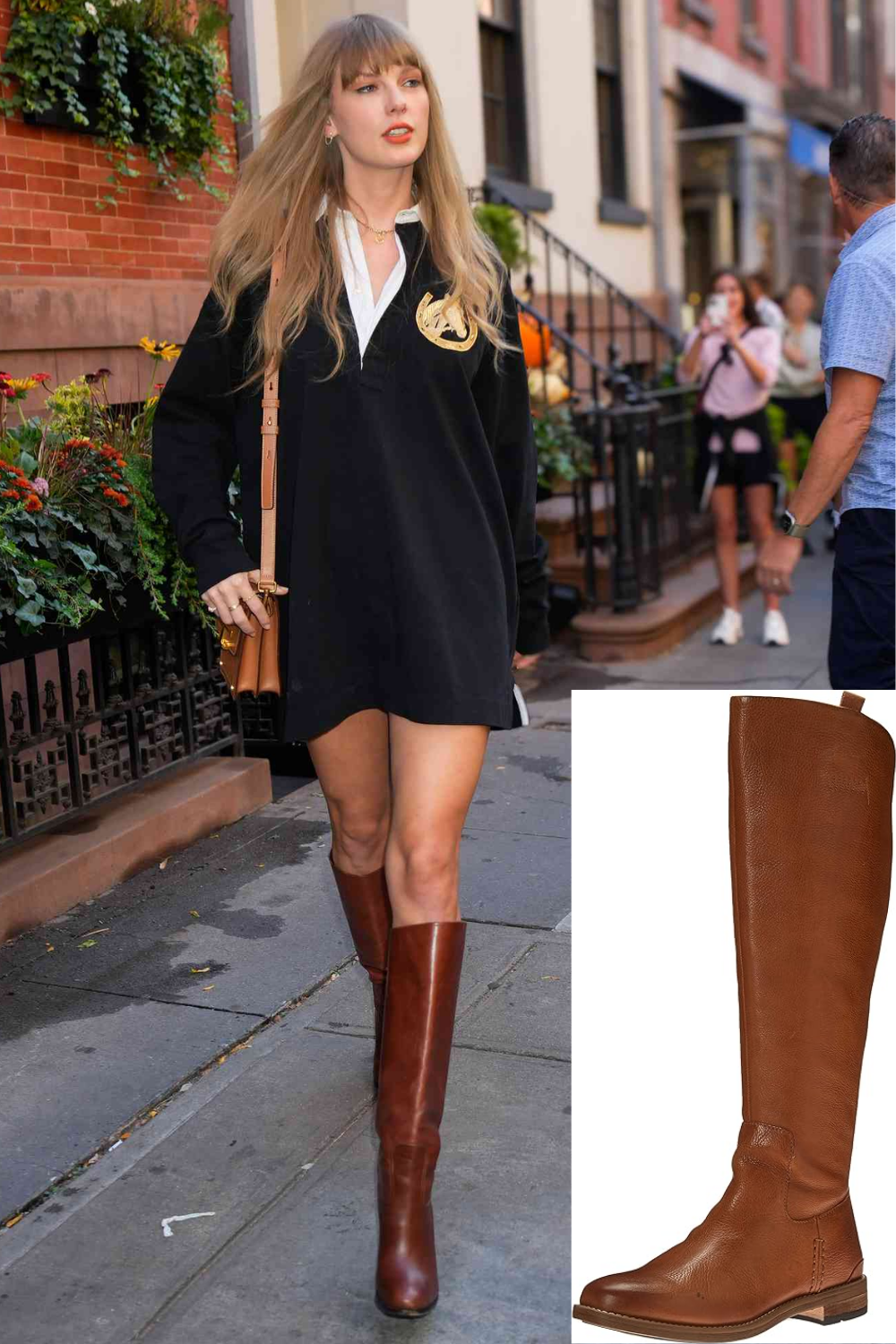 brown knee high boots outfit ideas 0028