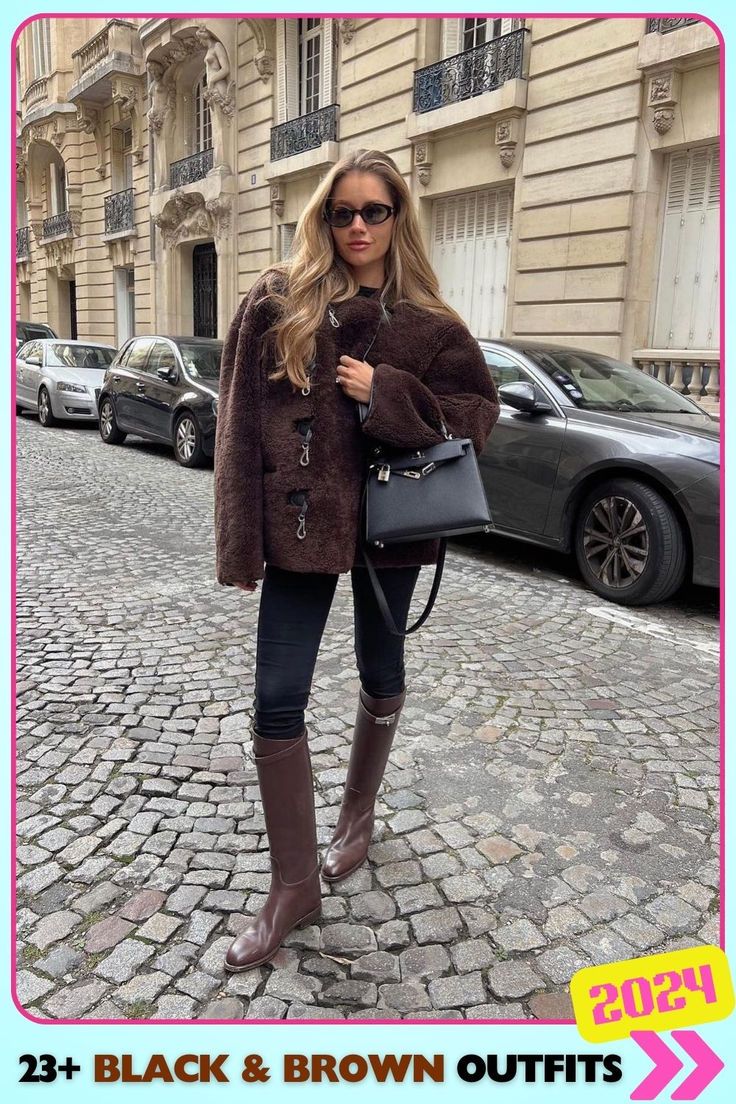 brown knee high boots outfit ideas 0037