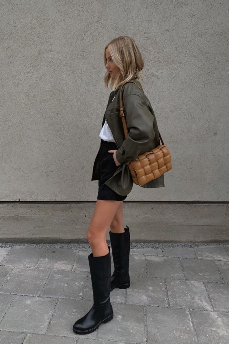 brown knee high boots outfit ideas 0066