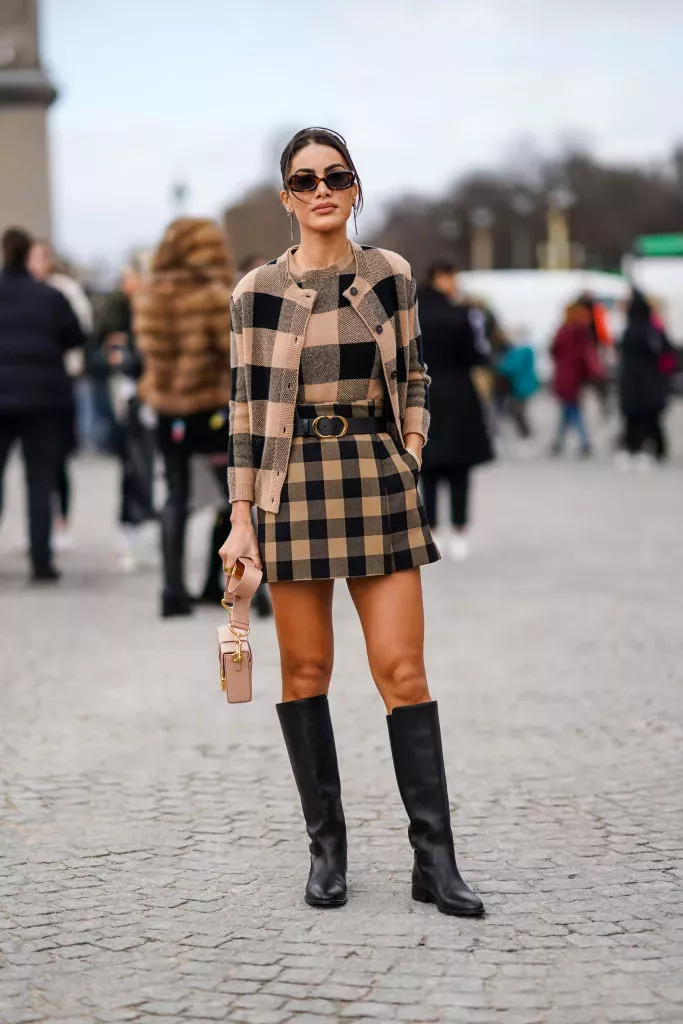 brown knee high boots outfit ideas 0090