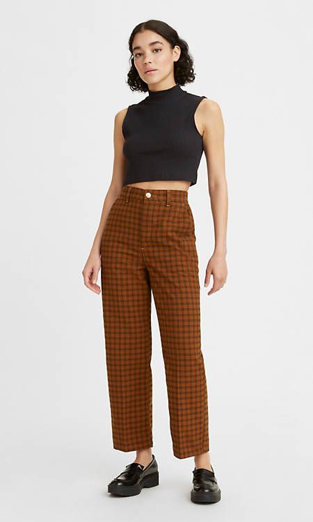 brown pants outfit ideas 0060