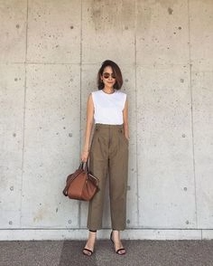 brown pants outfit ideas 0069