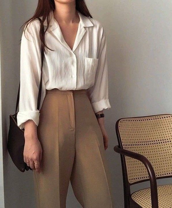 brown shirt outfit ideas 0078