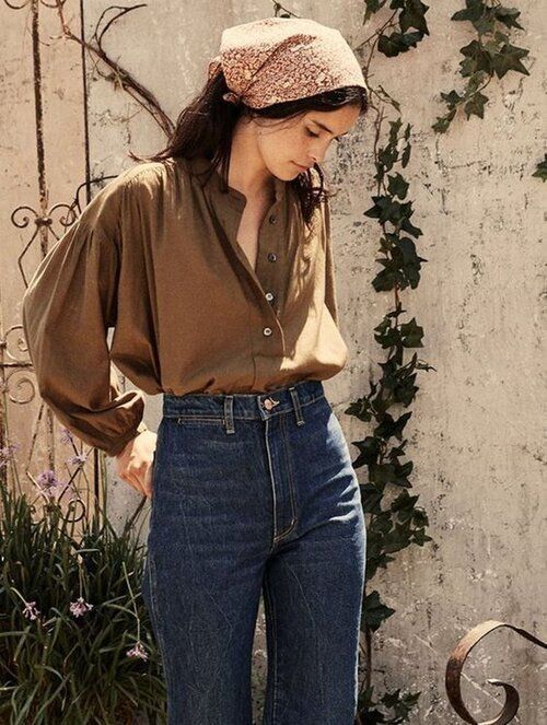 brown shirt outfit ideas 0081