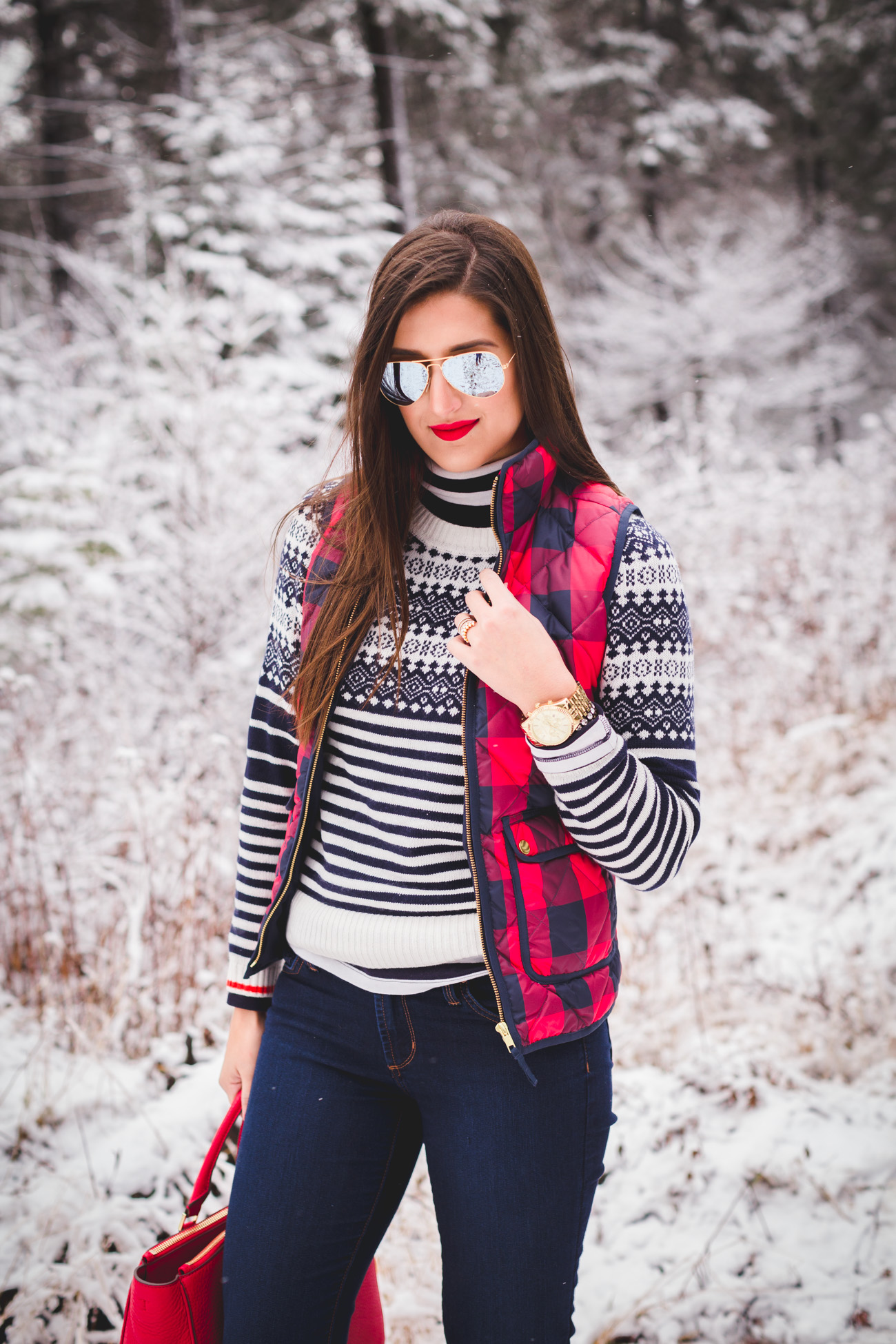 buffalo plaid outfit ideas 0030