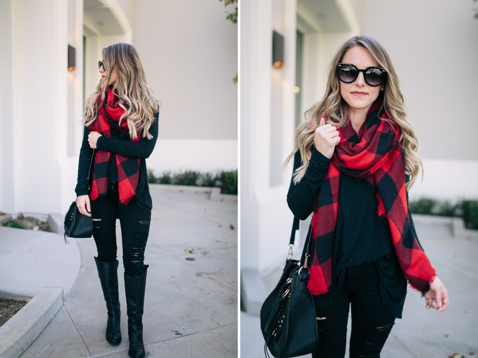 buffalo plaid outfit ideas 0081