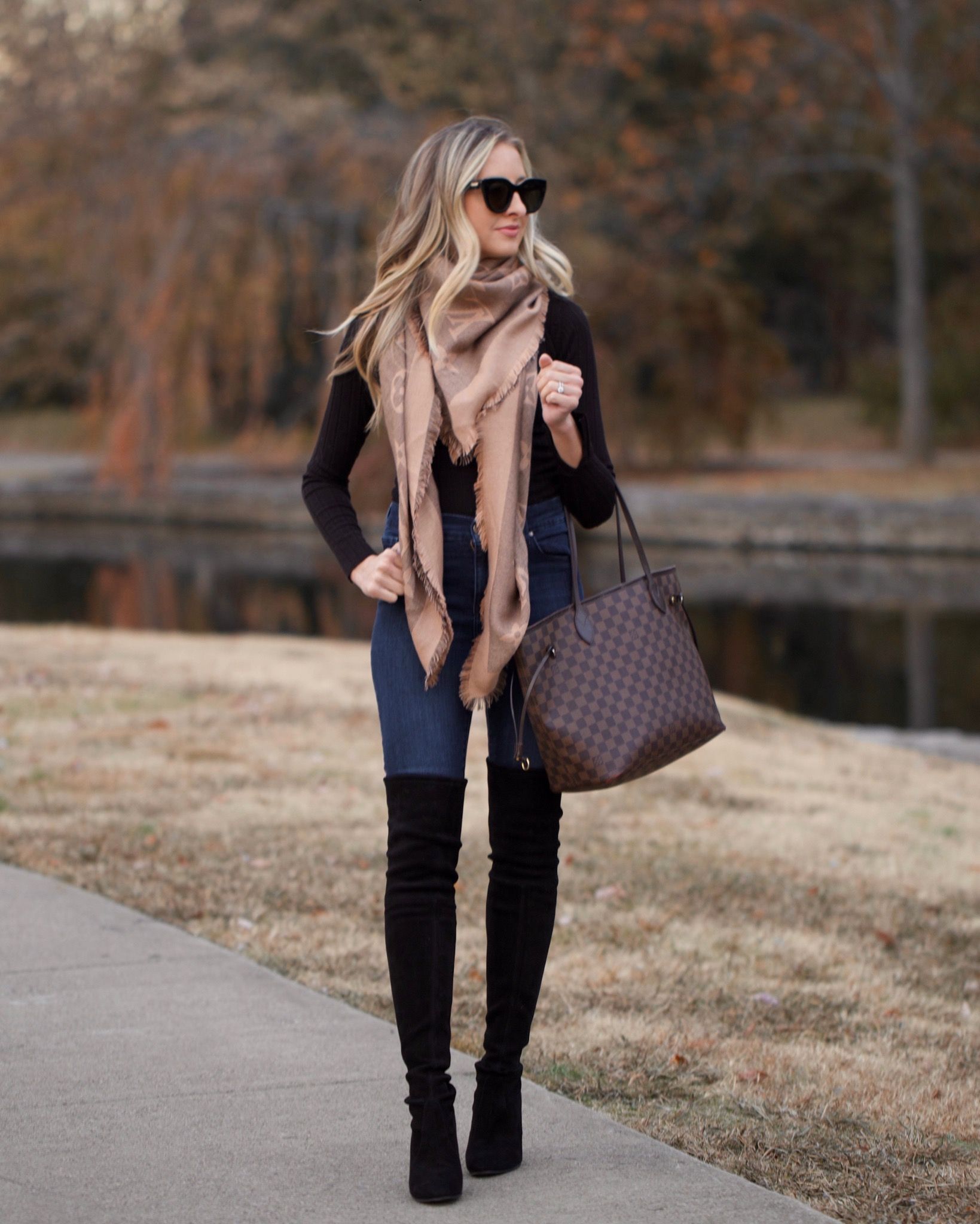 burberry scarf outfit ideas 0033