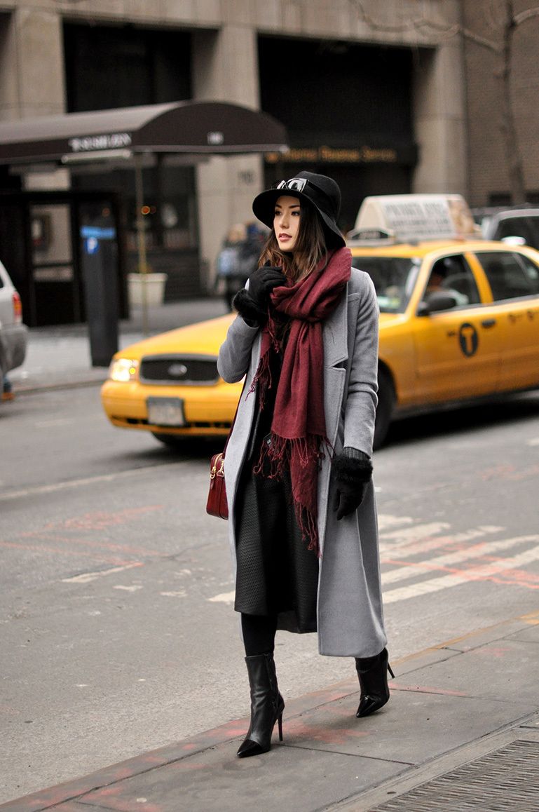 burgundy ankle boots outfit ideas 0087