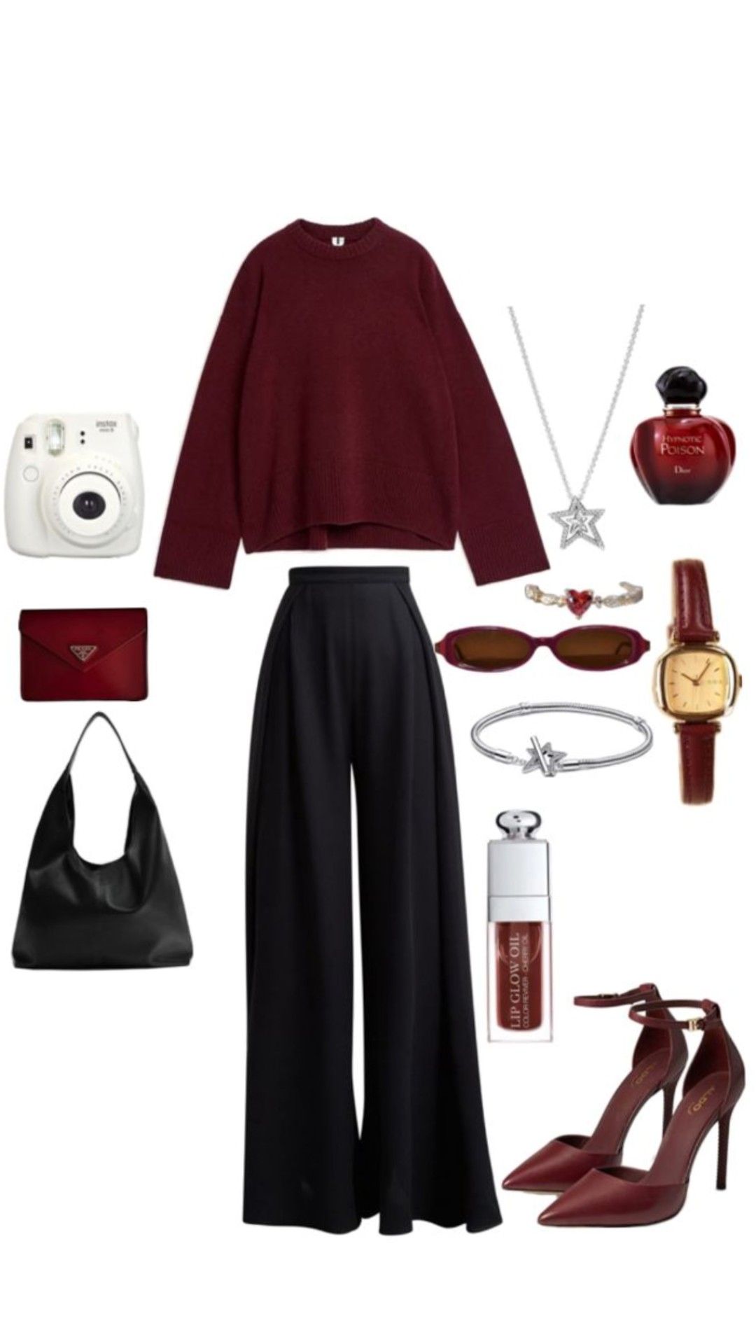 burgundy fall outfit ideas 0033