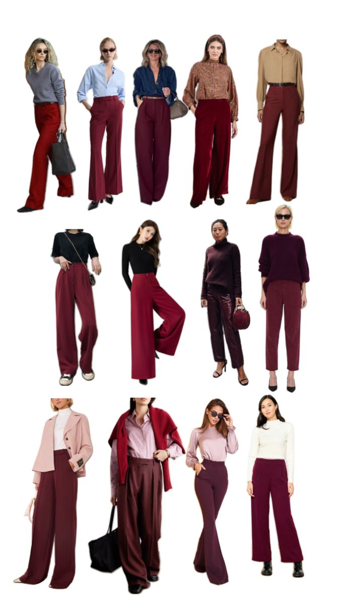 burgundy fall outfit ideas 0034