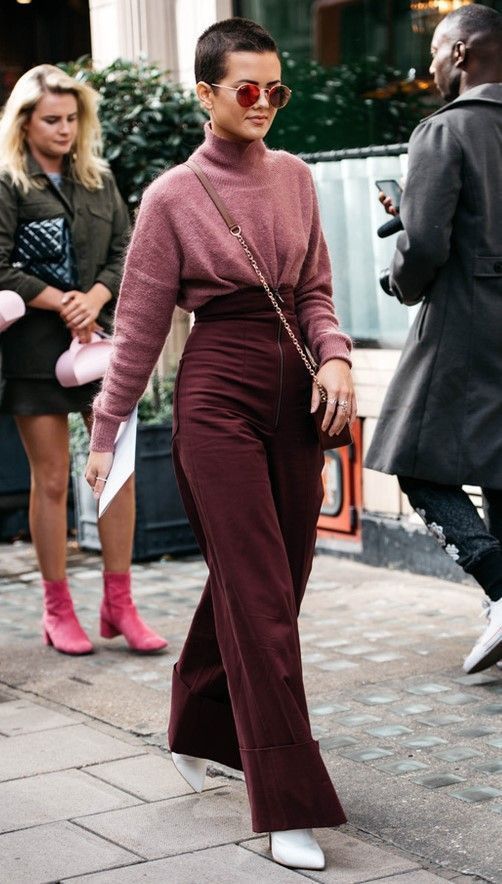 burgundy fall outfit ideas 0087