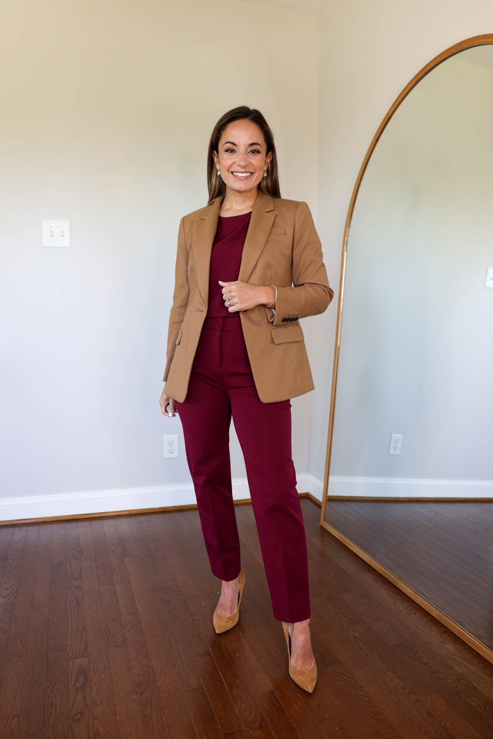 Burgundy outfit ideas 0031